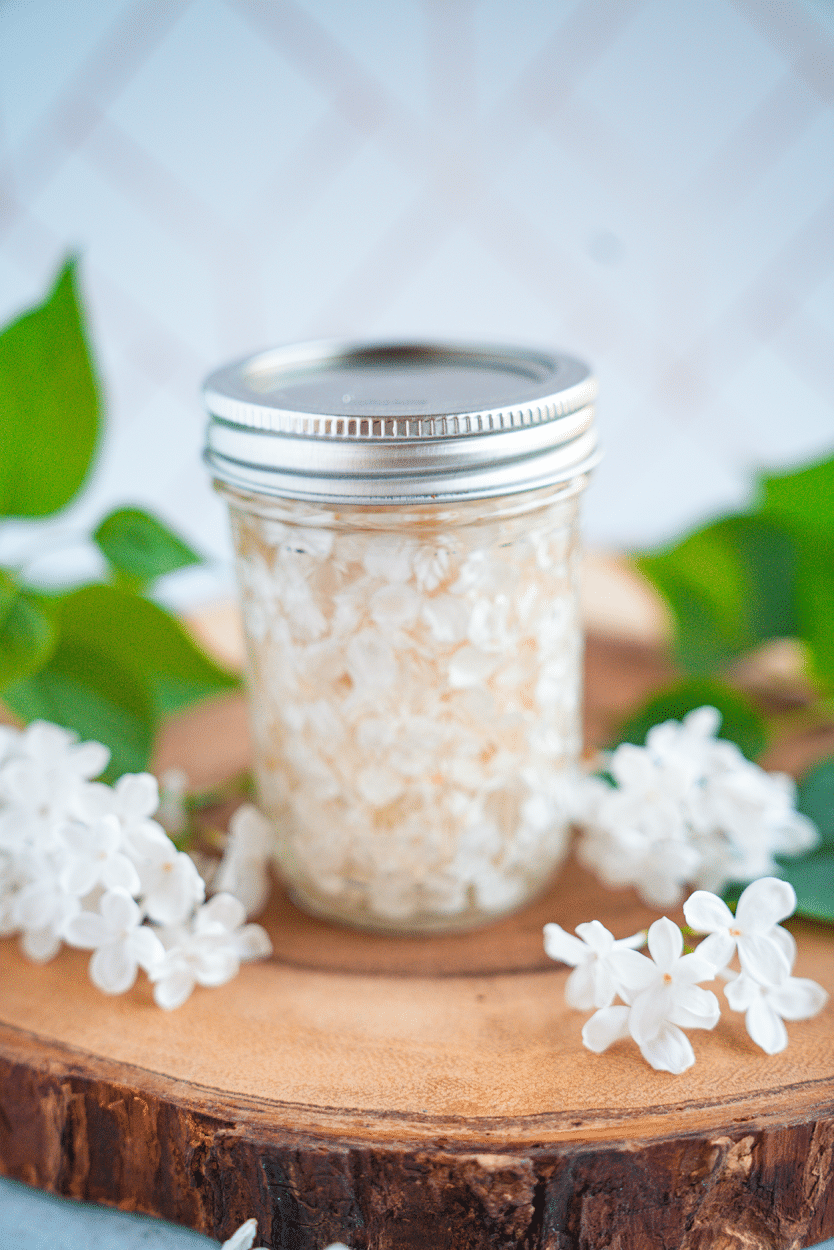 Lilac simple syrup recipe