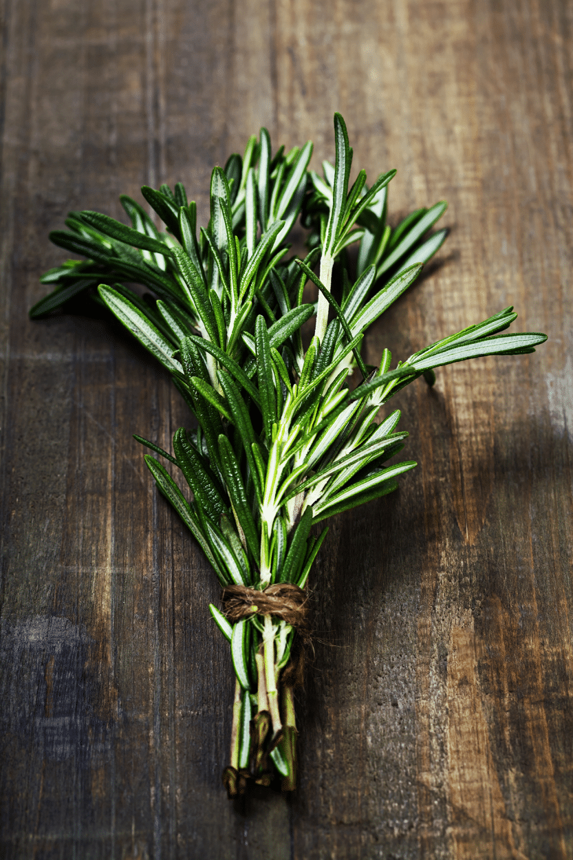 Fresh bunch of rosemary