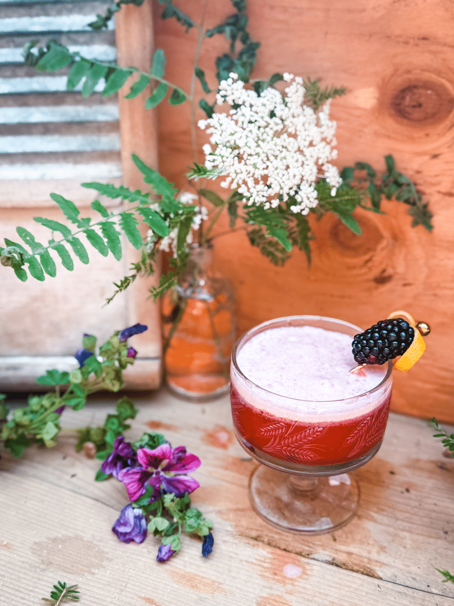 Blackberry Earl Grey Sour