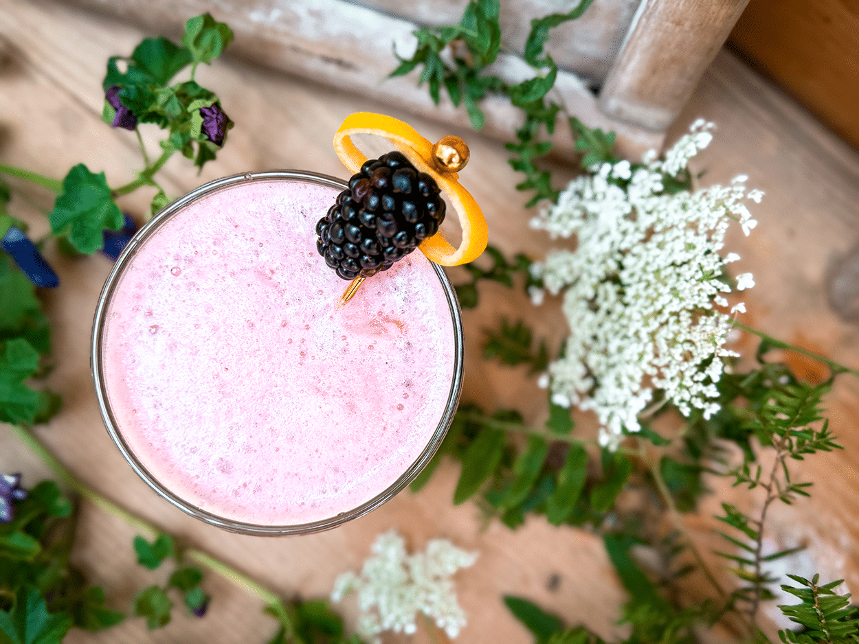 Blackberry Earl Grey Sour