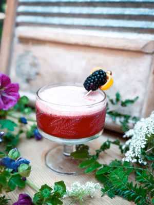 Blackberry Earl Grey Sour