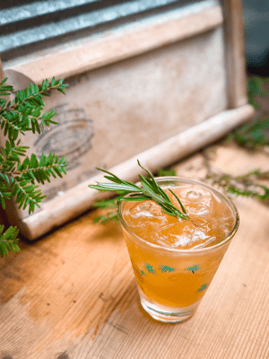 Maple Bourbon Smash Cocktail Recipe