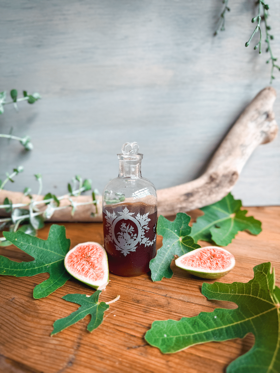 Maple Fig Simple Syrup