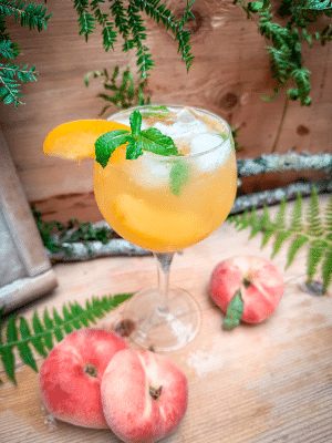 Peach Mint Spritz Recipe