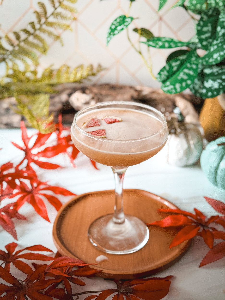 Cardamon Fig Sour cocktail recipe