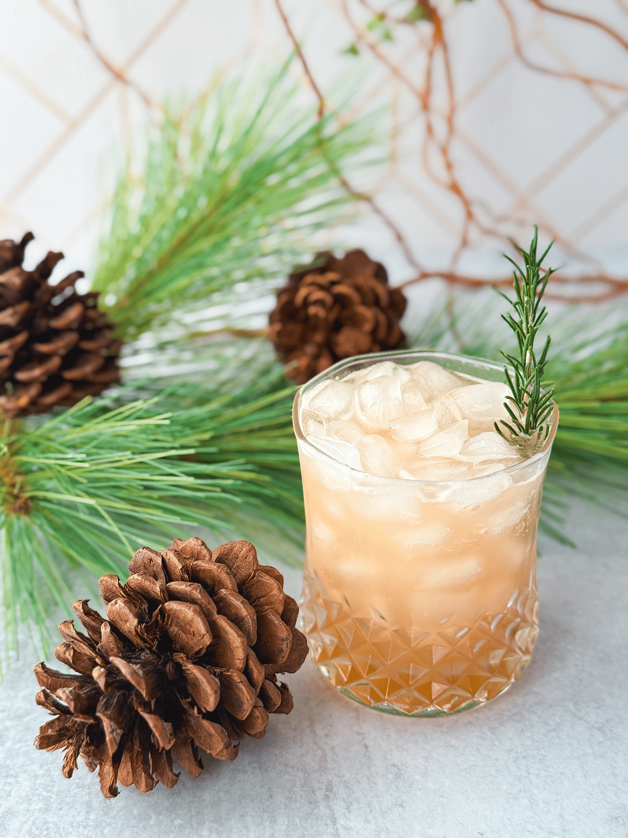 Maple Pear Fizz Mocktail