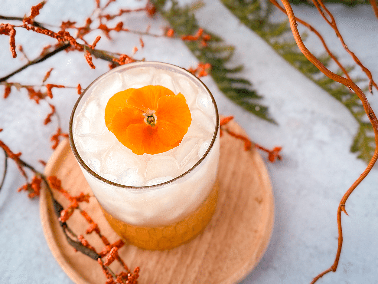 Juniper Pear Gin Fizz