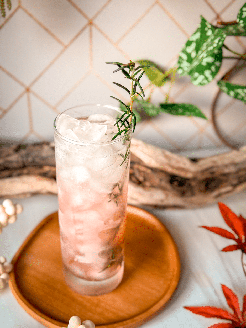Rosemary Fig Collins cocktail recipe