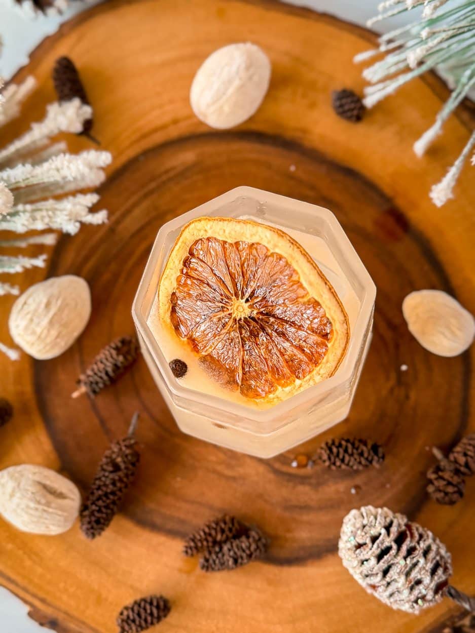 Allspice Grapefruit Shake-Up cocktail recipe