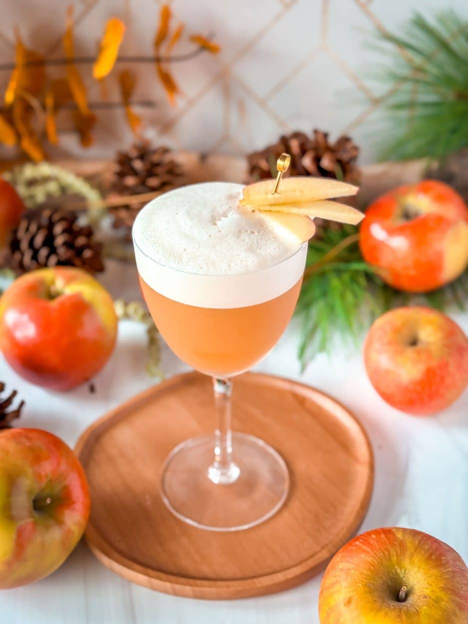 Autumn Harvest Whiskey Sour cocktail recipe