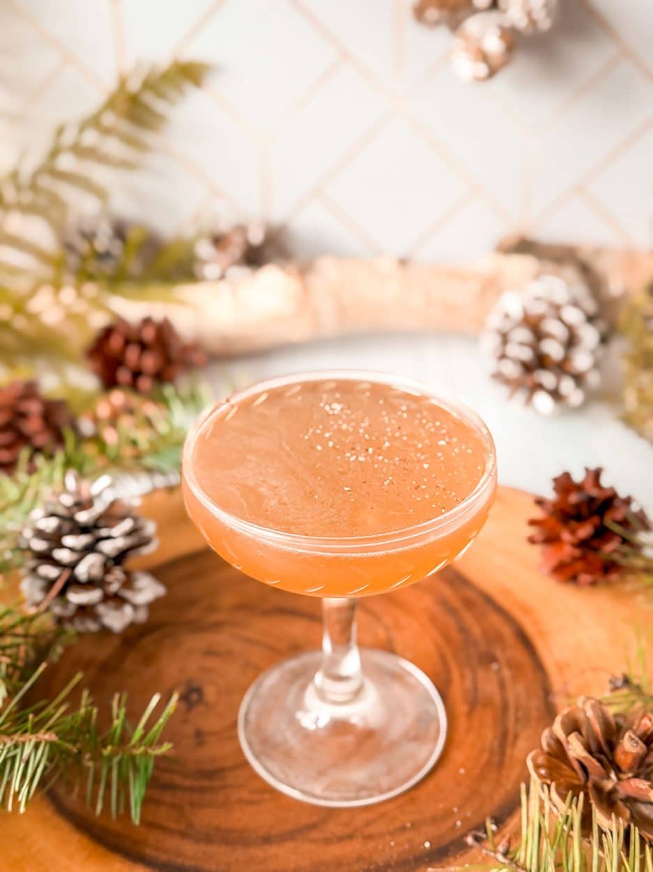 Chai Orange Blossom Martini cocktail recipe