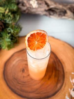 Plum Cinnamon Spritz