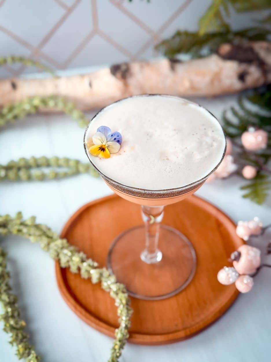 Plum Ginger Sour cocktail recipe