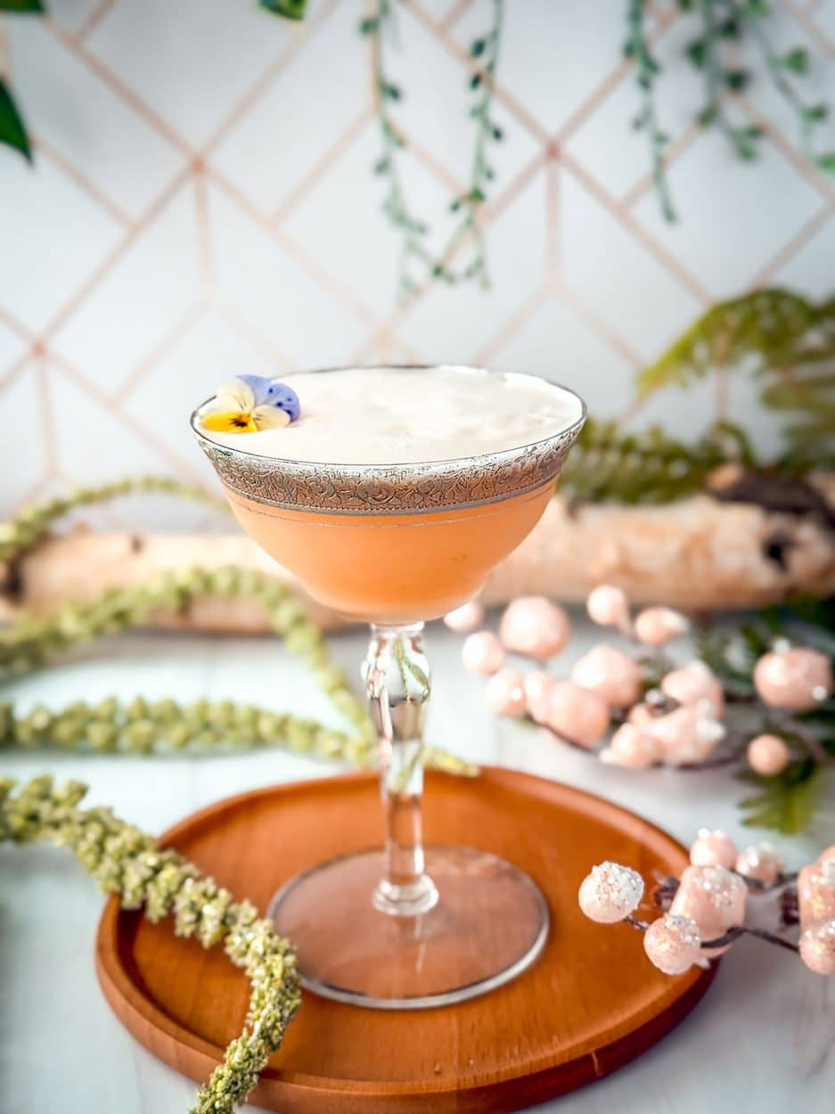 Plum Ginger Sour cocktail recipe