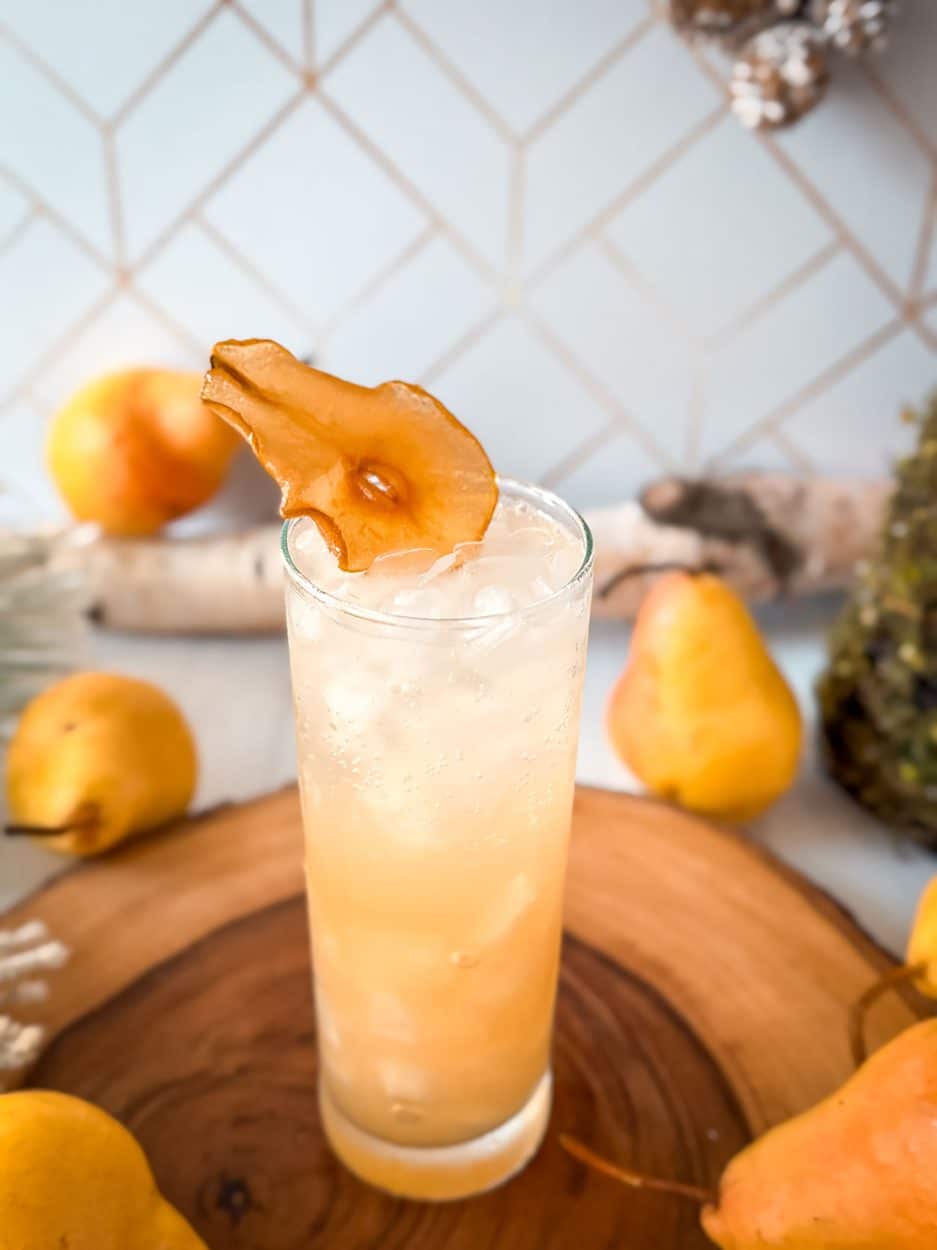 Spiced Pear Cooler cocktail recipe