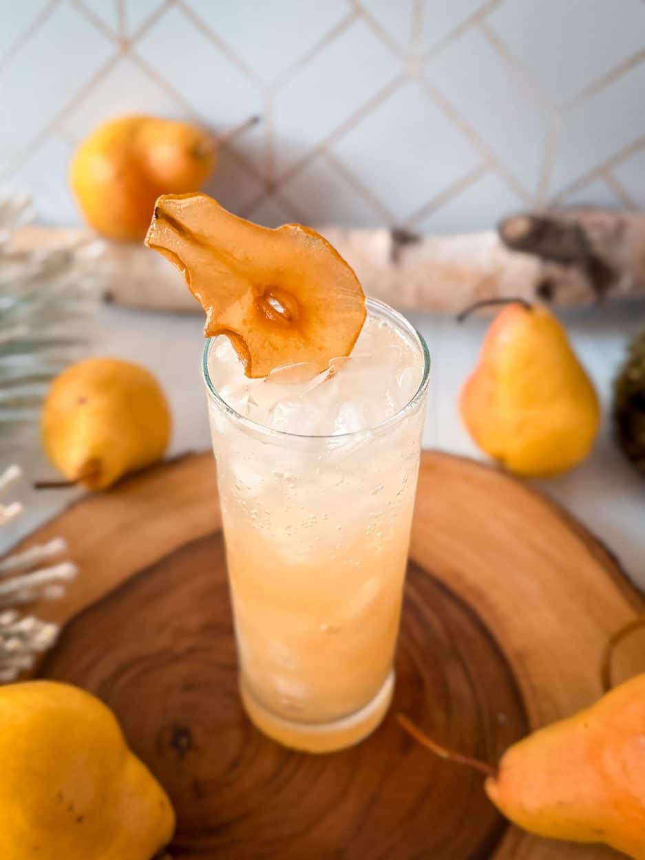 Spiced Pear Cooler cocktail recipe