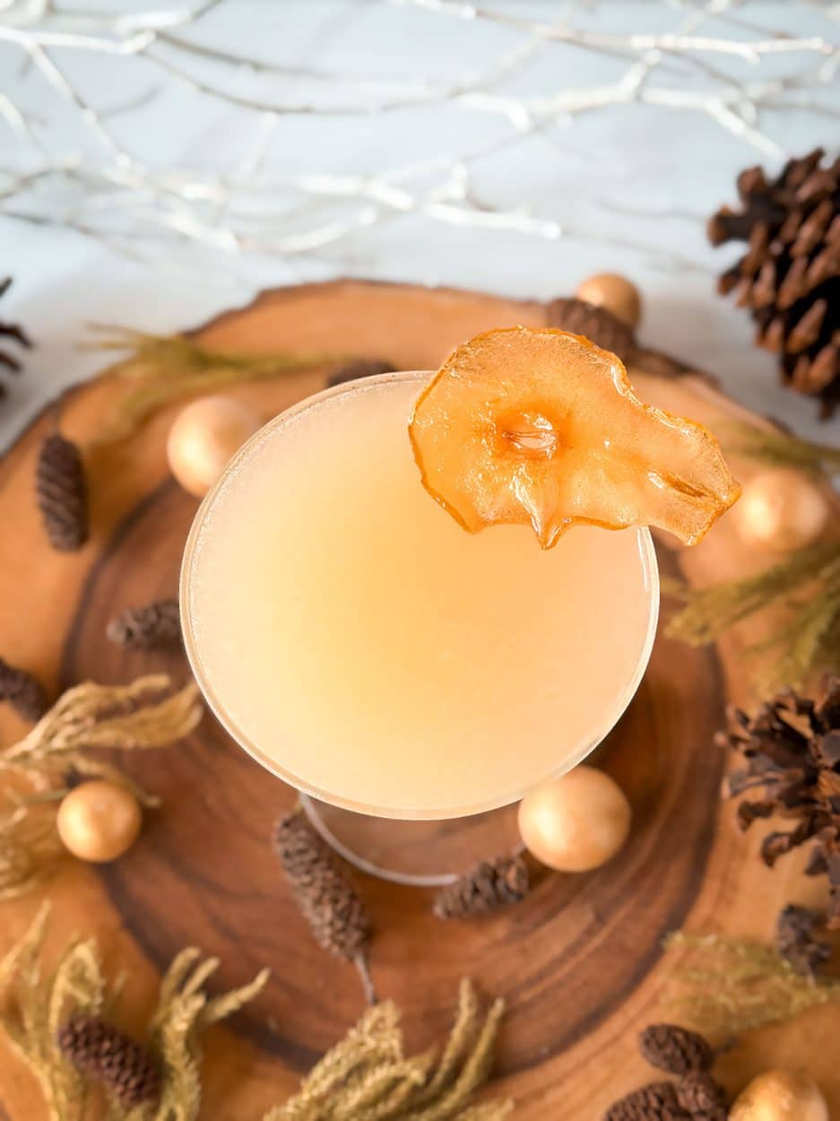 Pear Ginger Sour cocktail recipe