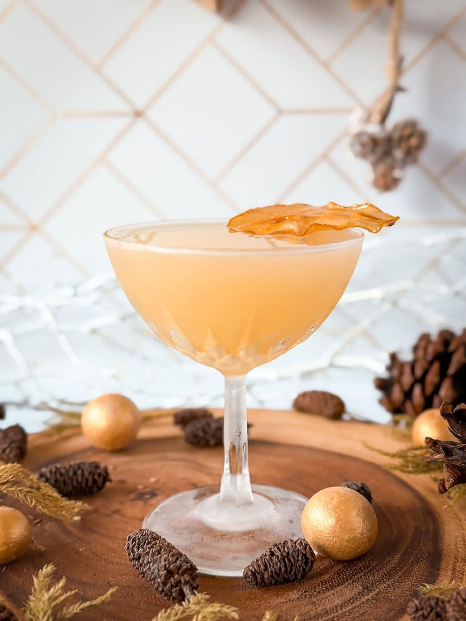 Pear Ginger Sour cocktail recipe