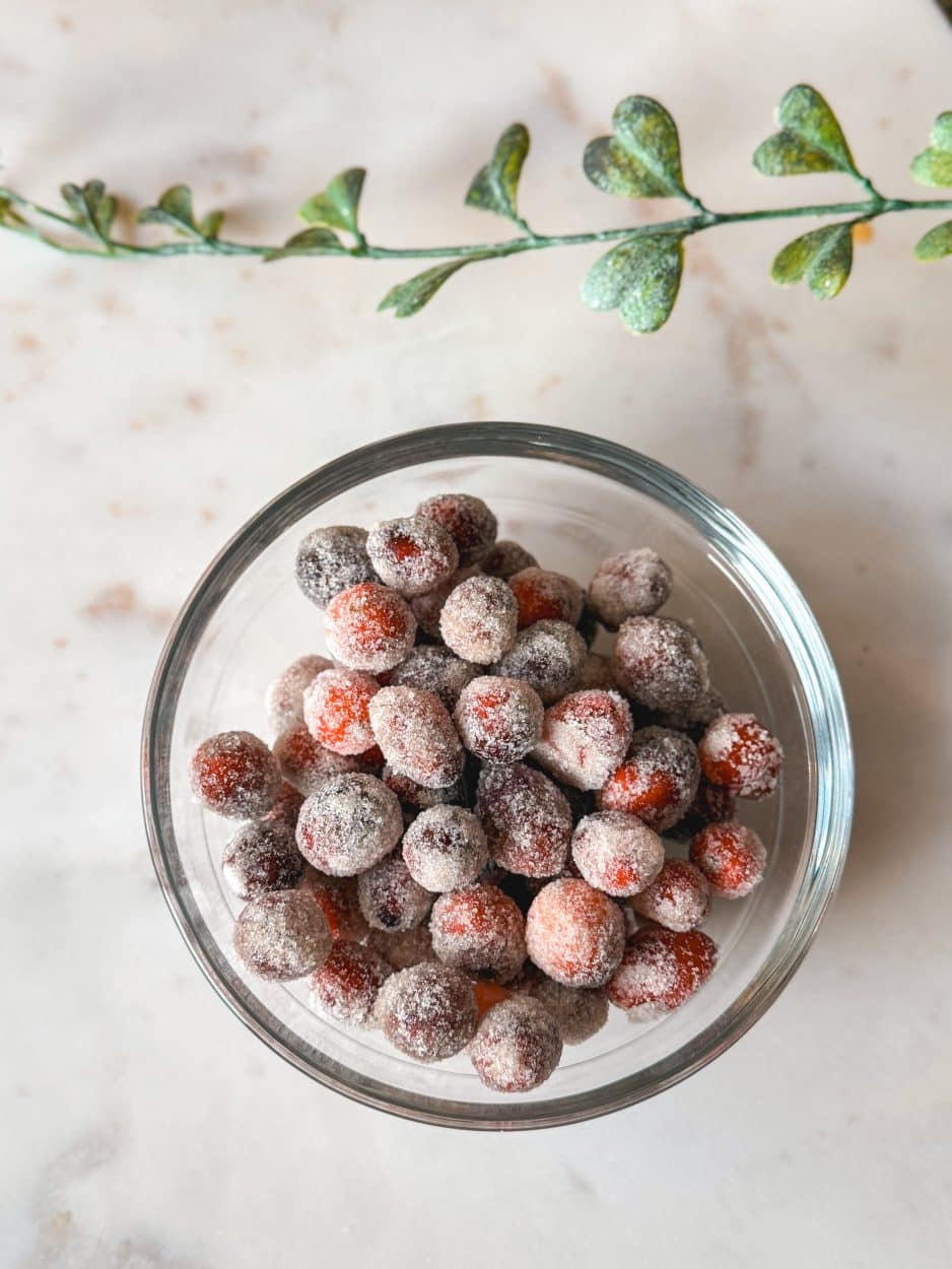 Sugared Cranberries recipe