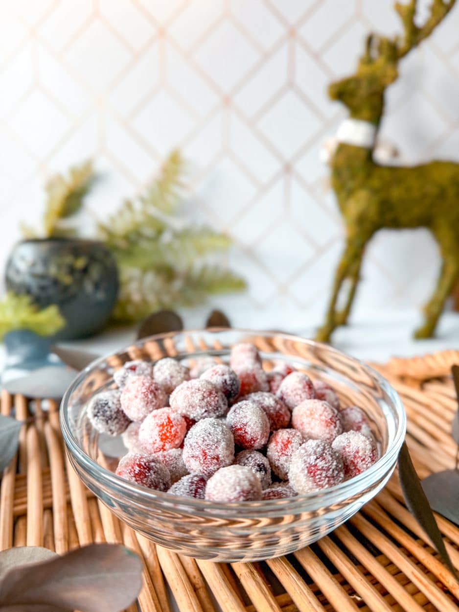 Sugared Cranberries recipe