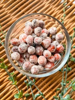 Sugared Cranberries recipe