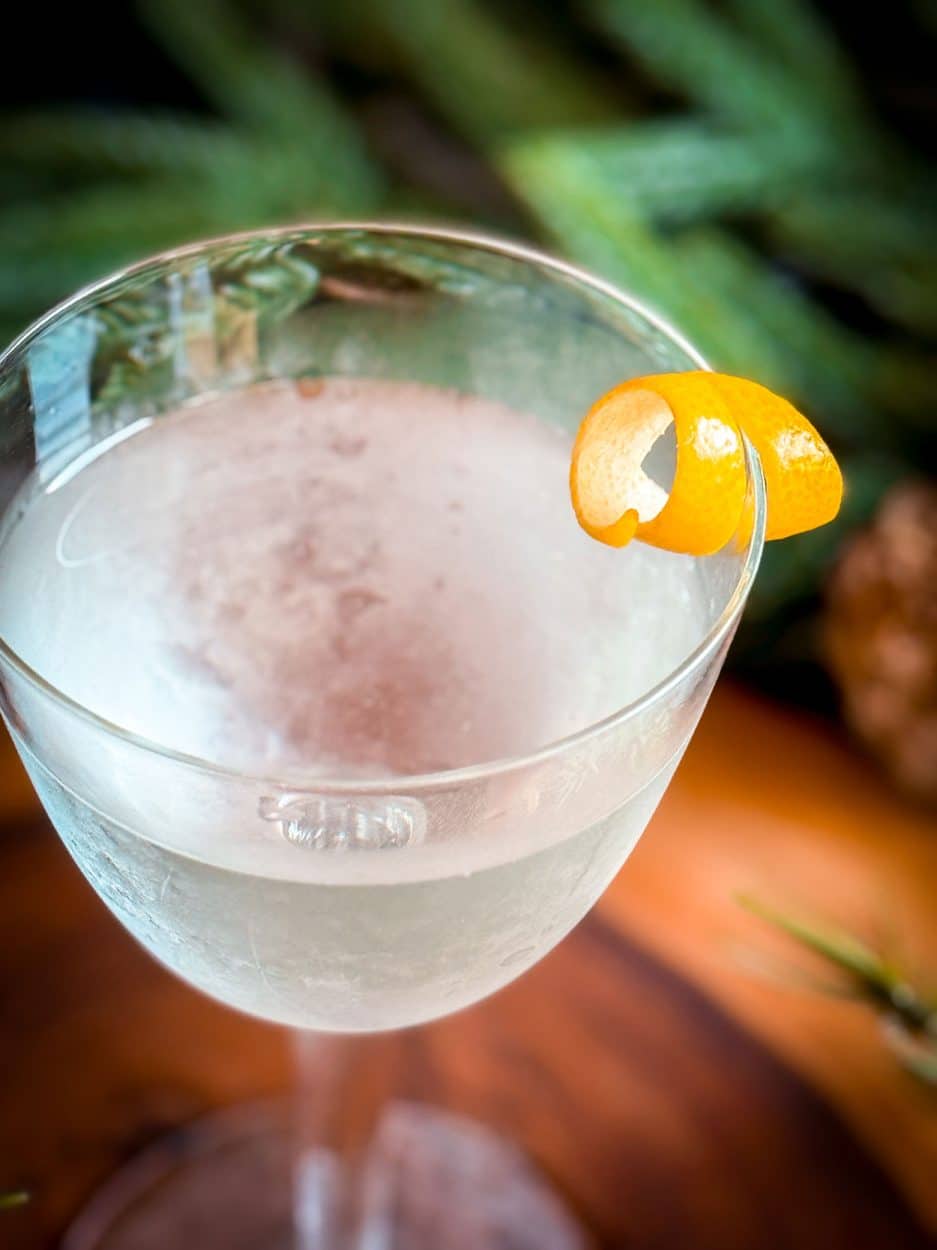 Evergreen Martini cocktail recipe