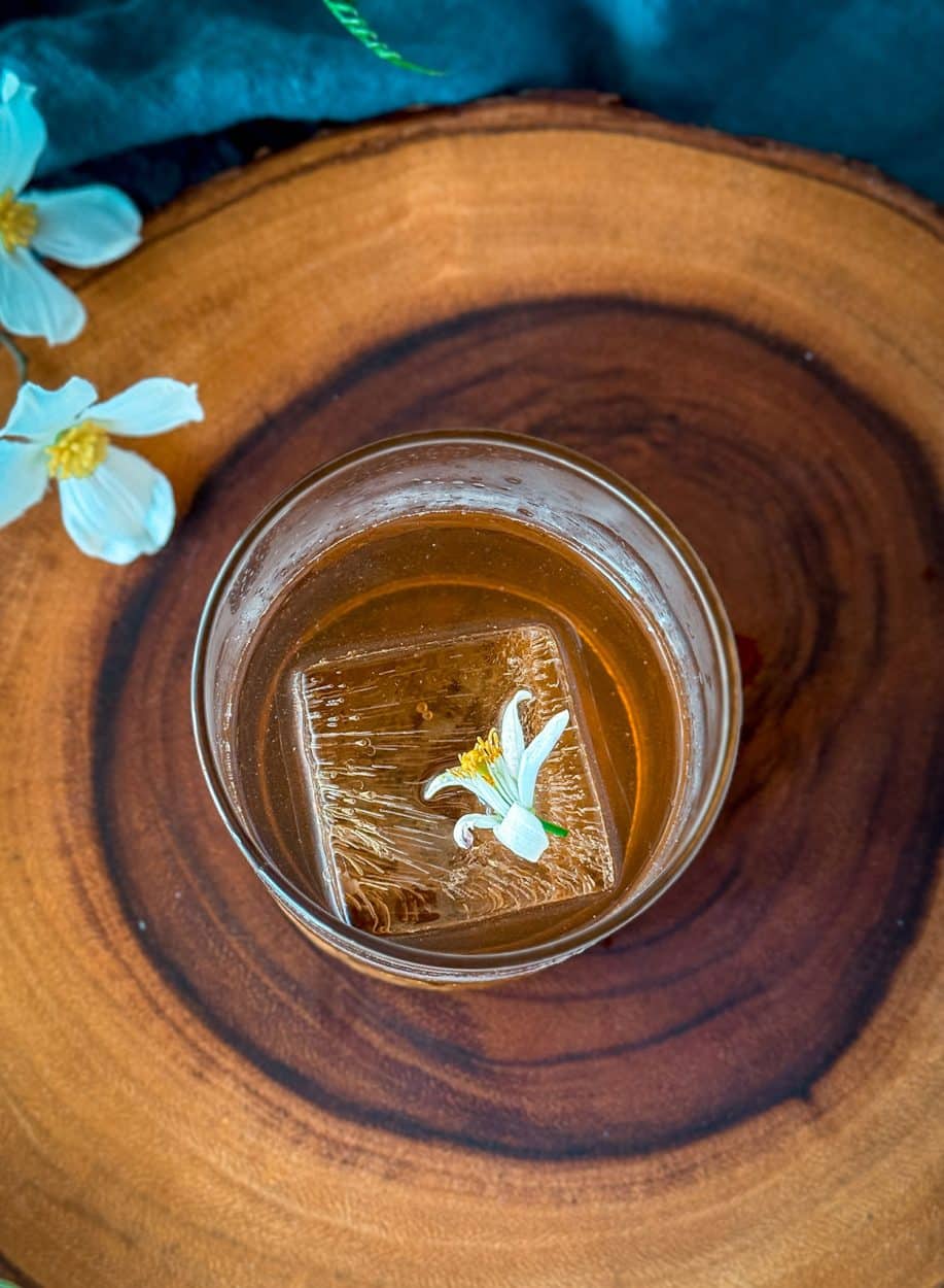 Cherry Blossom Old Fashioned cocktail recipe