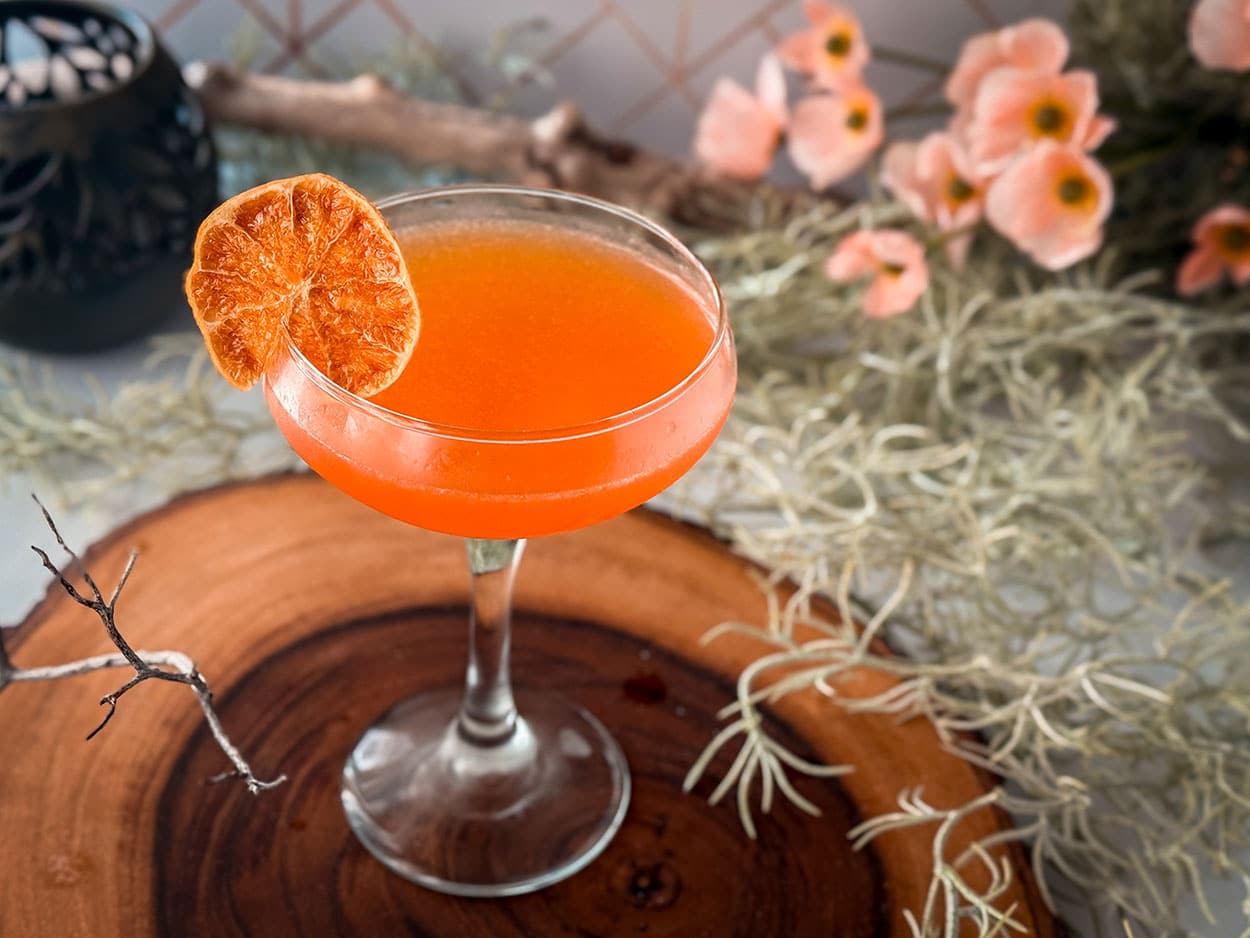 Desert Sunset Martini cocktail recipe