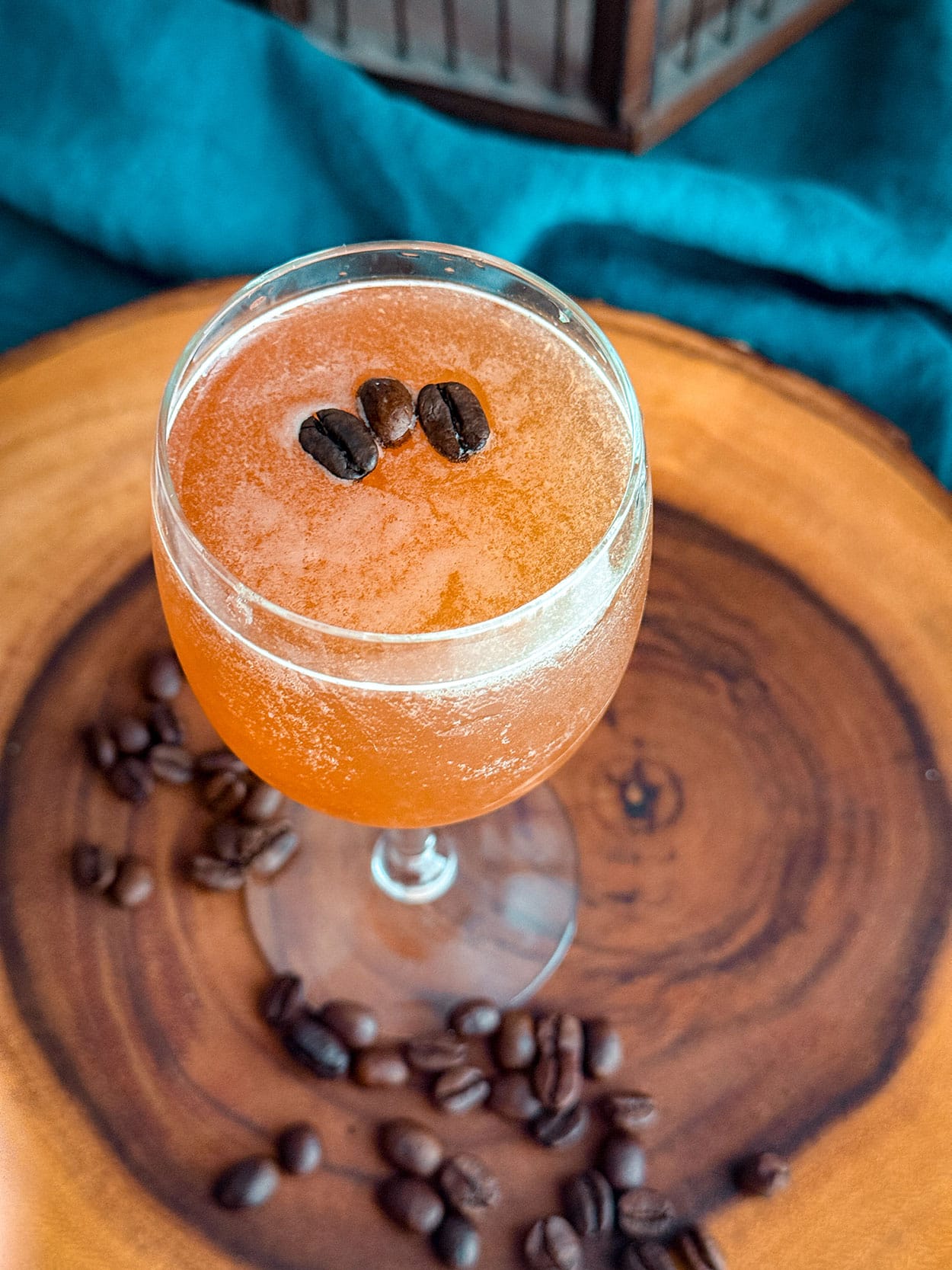Guava after dark- guava espresso martini
