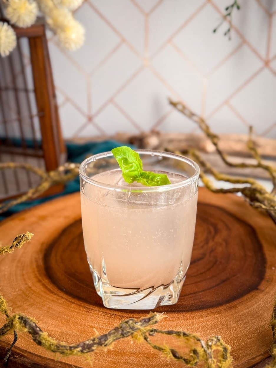 guava basil smash cocktail recipe