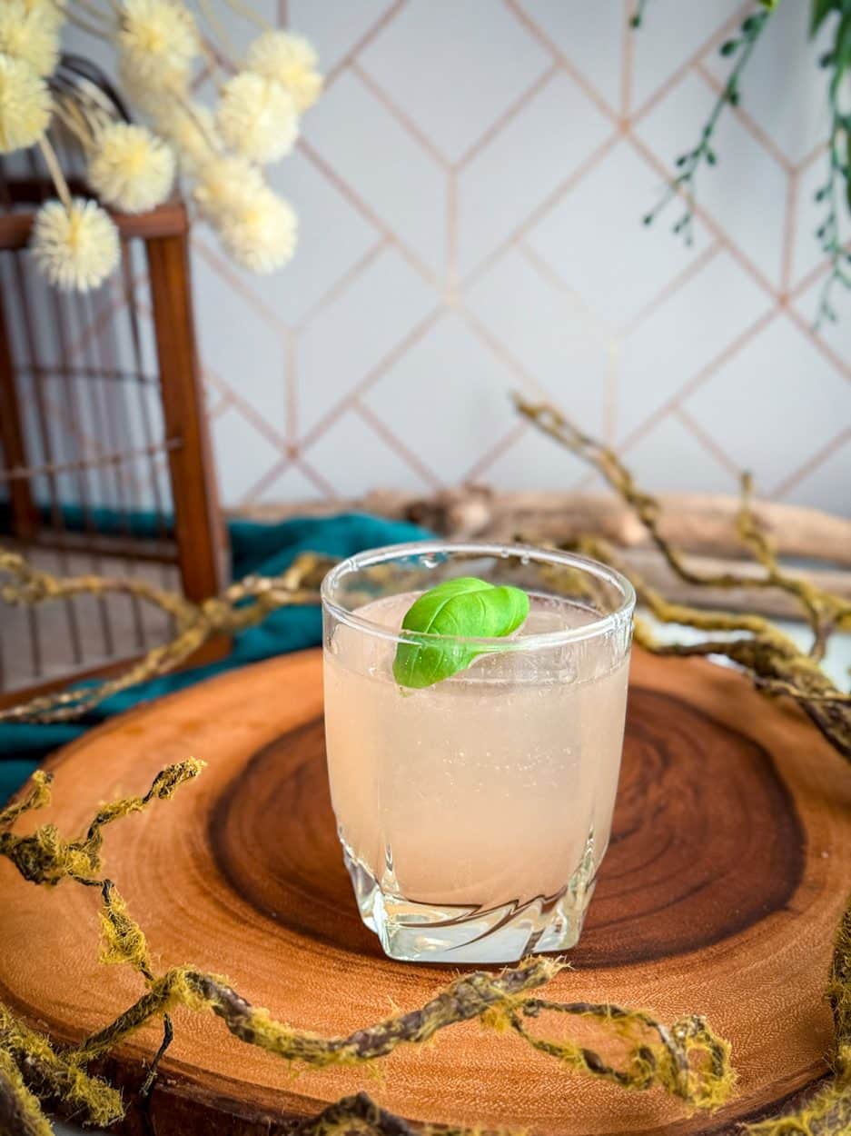 guava basil smash cocktail recipe