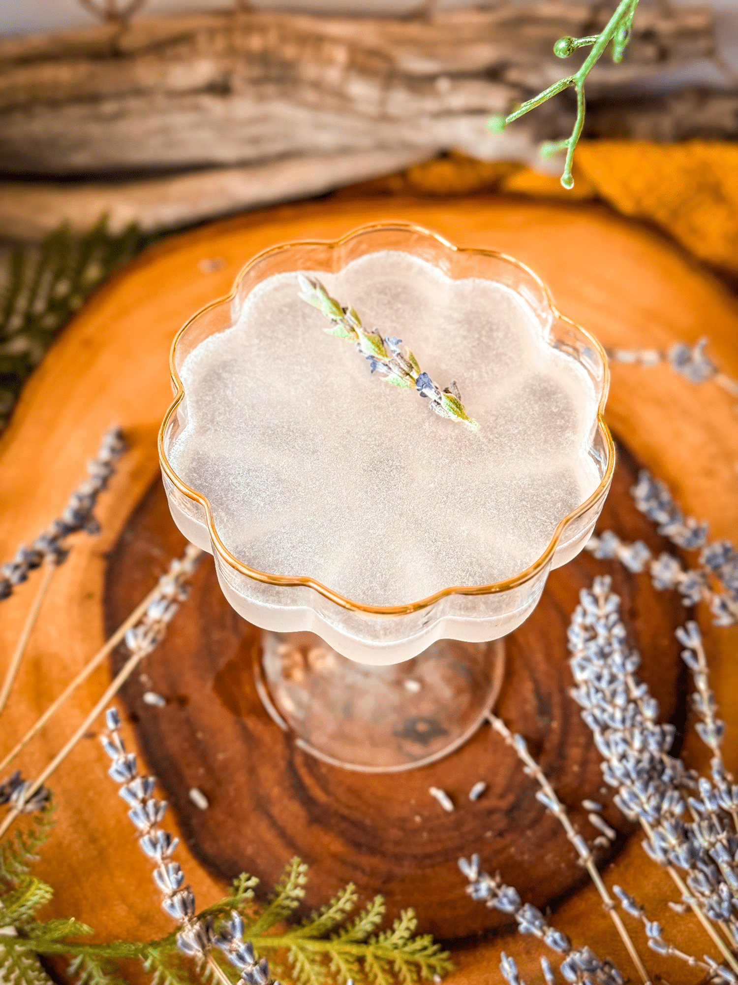 Lavender Fields forever cocktail recipe