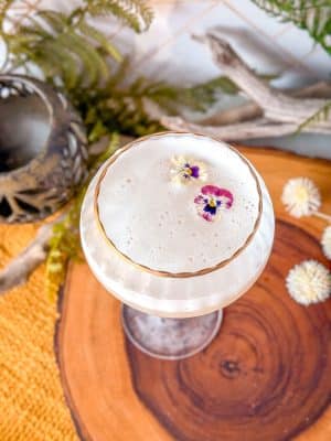 Petal and Stone Cherry Blossom Sour Cocktail Recipe