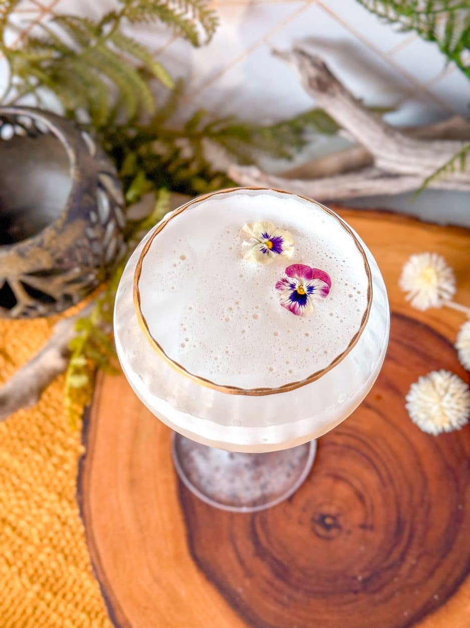 Petal and Stone Cherry Blossom Sour Cocktail Recipe