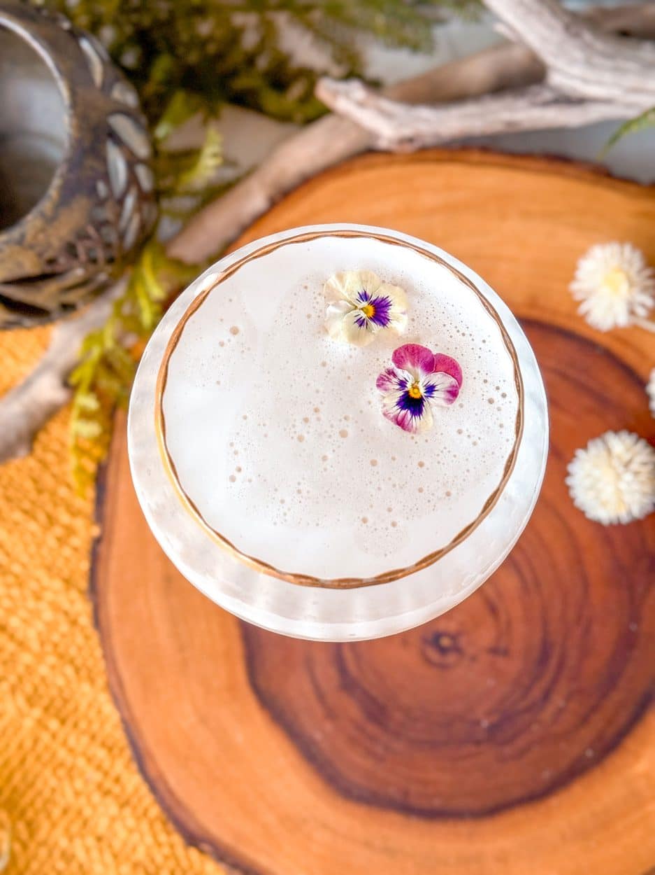 Petal and Stone Cherry Blossom Sour Cocktail Recipe