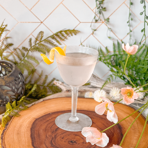 Sakura Drift Cherry Blossom Martini cocktail recipe