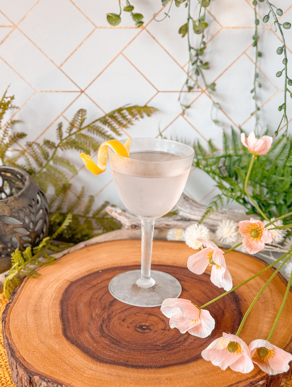 Sakura Drift Cherry Blossom Martini cocktail recipe