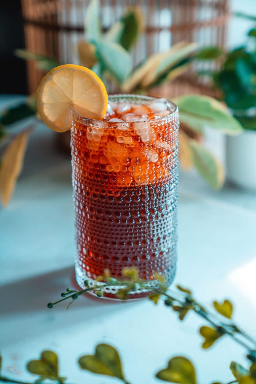 Bourbon Sweet Tea cocktail recipe