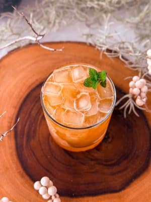 Prickly Pear Bourbon Smash
