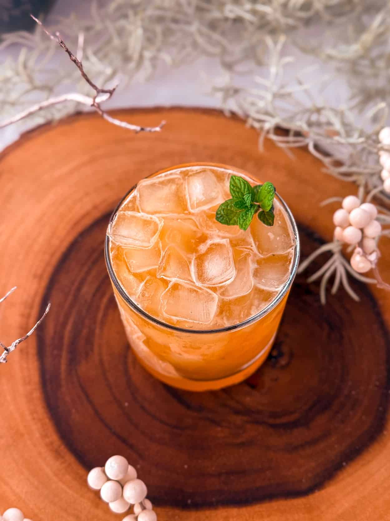 Prickly Pear Bourbon Smash