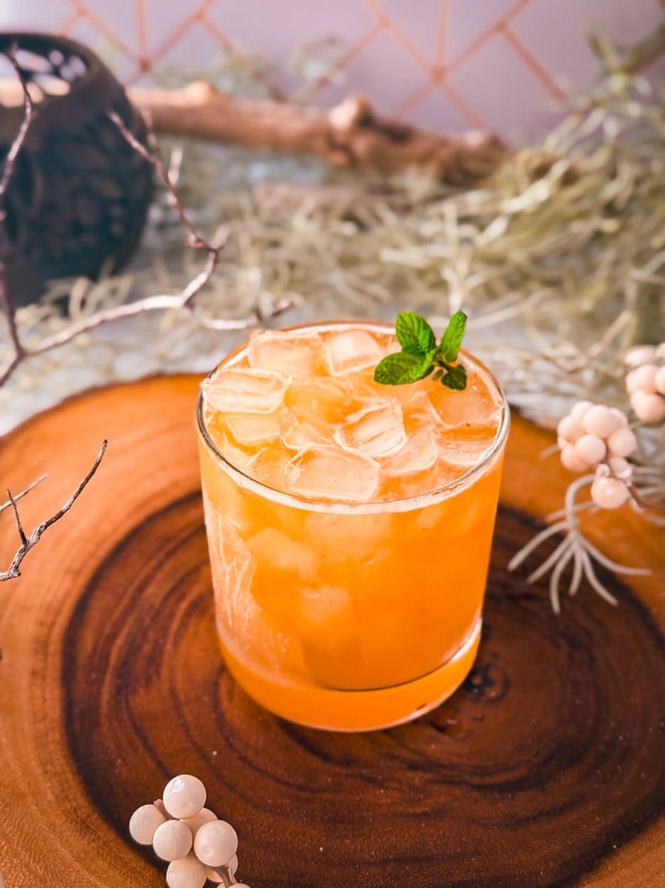 Prickly Pear Bourbon Smash