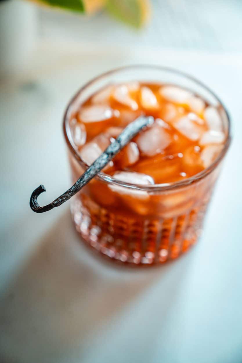 Iced Rum Coffee cocktail recipe