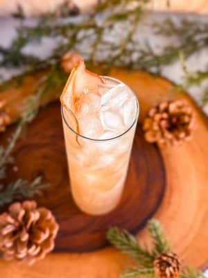 Snowy Orchard Spritz cocktail recipe