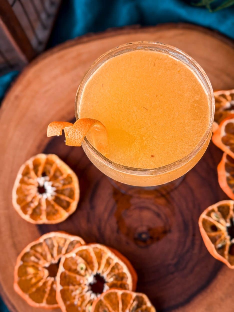 Tangerine Honey Gin Gimlet cocktail recipe